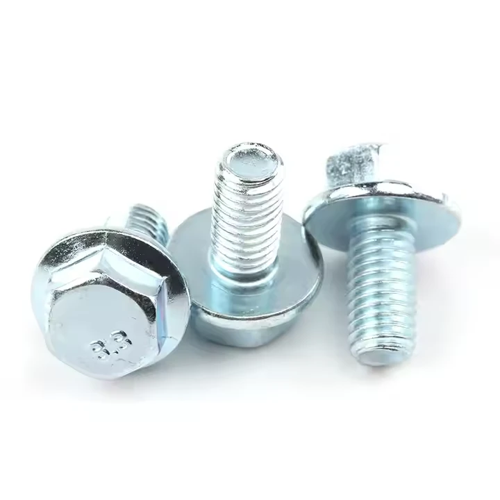 DIN6921 M5 M6 M8 M10 M12 Hexagon Flange Bolts