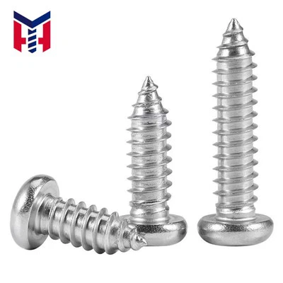 Vis de tête rondes en acier inoxydable