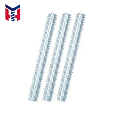 Tiges à vis plaqués au zinc